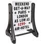 4 inch replacement letter board set for outside advertising on your Magic Master signage