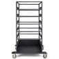 Stanchion cart made for posts 2" to 3" in diameter