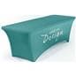 8' Scuba Table Cover with View of Dye Sublimation