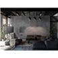 Modern steel easel TV mount with rubber feet 