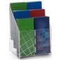 Acrylic Brochure Rack for 4"w Literature