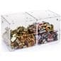 Set of 2 Plastic Display Containers with Lip