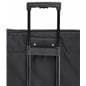 Portable floor tile transport case with telescoping handle