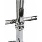 Height Adjustable Chrome Floor Standing TV Mount