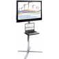 Display Stainless Steel Plasma Stand
