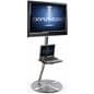 Stainless Steel TV Stand for Component Display