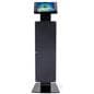 Microsoft Surface kiosk stand with graphic and locking enclosure