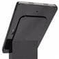 Microsoft Surface kiosk stand with graphic and accessible camera