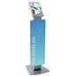 Custom Microsoft Surface Pro floor stand with poster