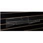 Front Lip Acrylic Slatwall Shelf