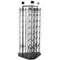 Spinning DVD Tower with Black Top