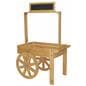 Wood Vendor Cart