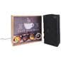 Backlit trade show counter with a hard carry case 