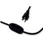 Frameless Display Case Power Cord with On/Off Switch
