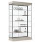 Frameless Display Case with Tempered Glass