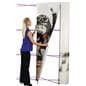 Pop up display stands with 5 artwork panels