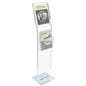 Acrylic literature display stand