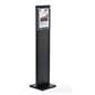 Double-Sided Acrylic Floor Stand 