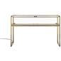 Showcase table with low profile