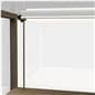 Showcase table with LED light