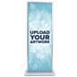 LED floor sign totem features two personalized inserts 