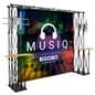 Replacement graphics for TRUSSHCPR with recyclable polyester backdrop 