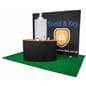 Textured soft turf carpet tiles