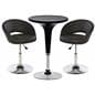 Bar Lounge Chair and Table Set, Rotating Pieces