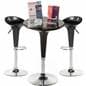 Black Trade Show Table & Stool Set for Expo Booths