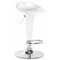 White Trade Show Table & Stool Set with Glossy White Finish