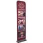 Economy banner display booth kit with 2 fabric stands