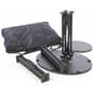 Inline exhibit booth kit with uncomplicated assembly