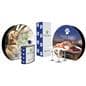 Modern exhibit display furniture set with 8 pieces