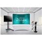 10 x 10 trade show booth package with 10 foot backwall 