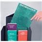 rotating literature holder