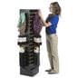 4-Sided Spinning Slatwall Stand