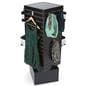 Revolving Slatwall Display Tower with Black Finish