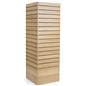 Maple Slatwall Revolving Tower