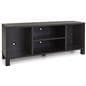 58-inch wood television console with particle board construction
