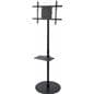 Affordable TV Stand with Round Base