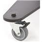 tv stand with casters