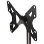 TV Mount Pole with Attachable Bracket Extenders