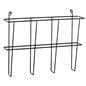 Cubicle Wall Organizer Includes Hooks for Placing Over Partitions