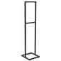 14" x 22" Black Poster Stand with Solid Posts