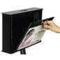 Secure Drop Box Stand For Hotel Keys With Anti-Theft Interior Panel