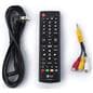 98” commercial display monitor with remote control and power cord