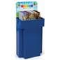 Customized Retail Display Cardboard Bins with Full-Color Image