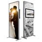 Backdrop TV Stand with Double Sided Graphics