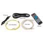 LCD video wall bundle with remote control and included cables