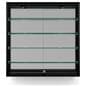 LED wall showcase with two lights